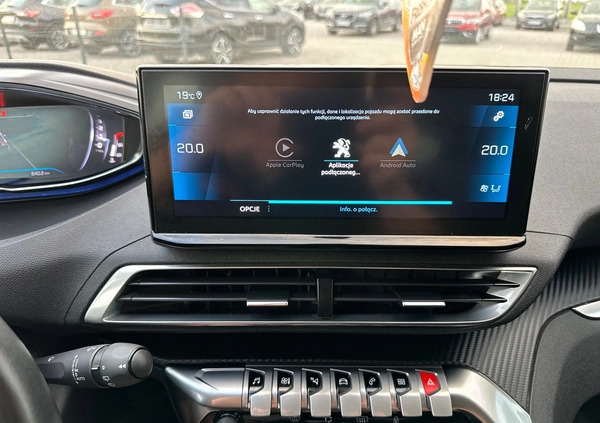 Peugeot 5008 cena 109900 przebieg: 139000, rok produkcji 2021 z Boguchwała małe 667